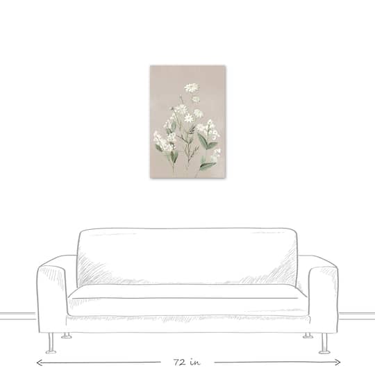Botanicals On Neutral 20" x 30" Canvas Wall Art